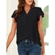 thumbnail image 4 of Blusa Jacquard Top,Blusa Jacquard de Manga Corta Blusa Jacquard de Manga Corta Blusa de Manga Corta Mejora tu Experiencia, 4 of 6