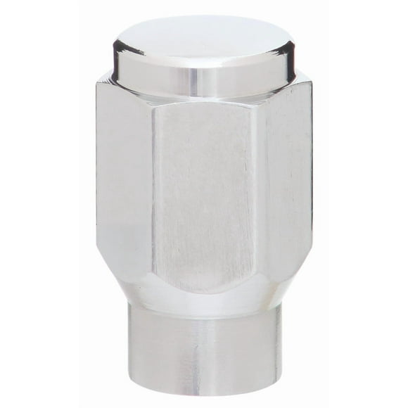 Vista Lug Nuts Lug Nut DPC3412 1/2 Inch x 20 Right Hand Thread Size; ET Shank; Short Shank; 3/4 Inch Hex Size; Chrome Plated; Silver; Steel; Single