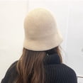 thumbnail image 4 of Lumtrix 2026 Women's Hat Soft Knitted Hat Fashion Fall Winter Fisherman Hat Travel Daily Outdoor Casual Cap Beige One Size, 4 of 6