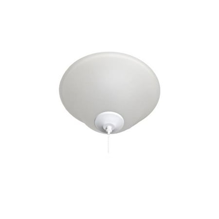 

3 Light Ceiling Fan Light Kit with Wattage Limiter - Matte White