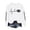 White_5, variant on Godom Oversized Sweatshirt for Women Rugby Graphic Pullover Long Sleeve Drop Shoulder Fleece Sweatshirt