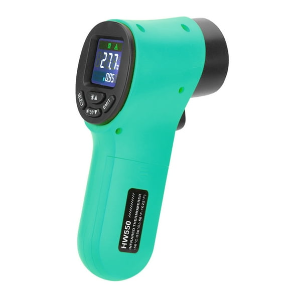 Handheld -50~550℃ Infrared Thermometer 12:1 Targrt Positioning Non-contact Temperature Meter Color LCD Screen Digital Thermometer