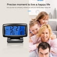 thumbnail image 3 of Sidaley Termómetro de coche LED Pantalla grande Relojes de tiempo para interiores y exteriores Reloj digital de temperatura multifuncional con función Automoción decorativa y accesorios Sidaley VI003812-00, 3 of 6