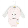 thumbnail image 2 of Hudson Baby Cotton Long-Sleeve Bodysuits, 3-Pack, Newborn- 24 Months, 2 of 5