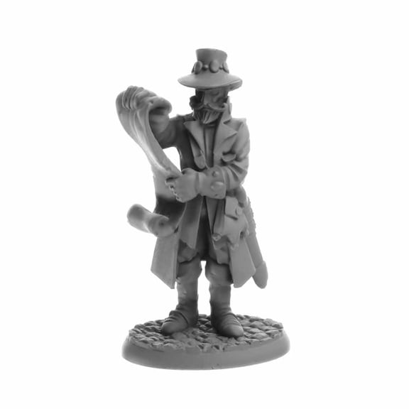 Reaper Sheriff Drumfasser Miniature Figure 25mm Heroic Scale Bones USA Miniatures