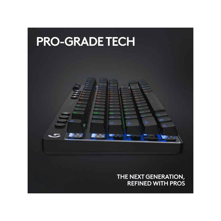 Logitech G PRO X TKL Gaming Keyboard - Wireless Connectivity Logitech G PRO X TKL Gaming Keyboard - Wireless Connectivity