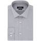 thumbnail image 1 of Camisa de vestir DKNY gris con botones sólidos para hombre Cuello 18 pulgadas manga 36 a 37 pulgadas, 1 of 1