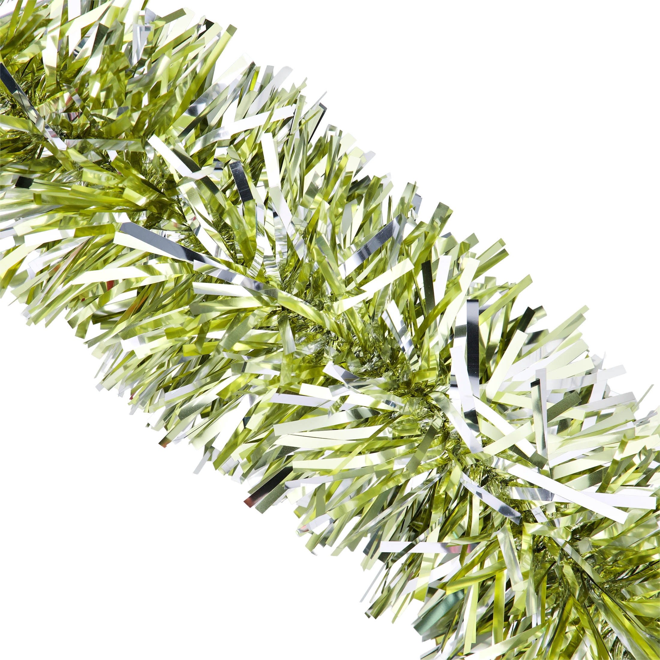 Chunky Tinsel Christmas Garland, Gold, 6', by Holiday Time