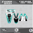thumbnail image 4 of Kalair GFX Graphics Kit for Honda CRF450R (2008) Evader Series, 4 of 5