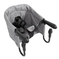 thumbnail image 1 of Gancho En La Silla Con Tela De Oxford Especial, Plegable Y Lavable, Adecuado Para Alimentación, Aprendizaje, Juegos, Silla Alta Portátil Negra Para Viajar Con Cojín Extraíble Y, 1 of 7