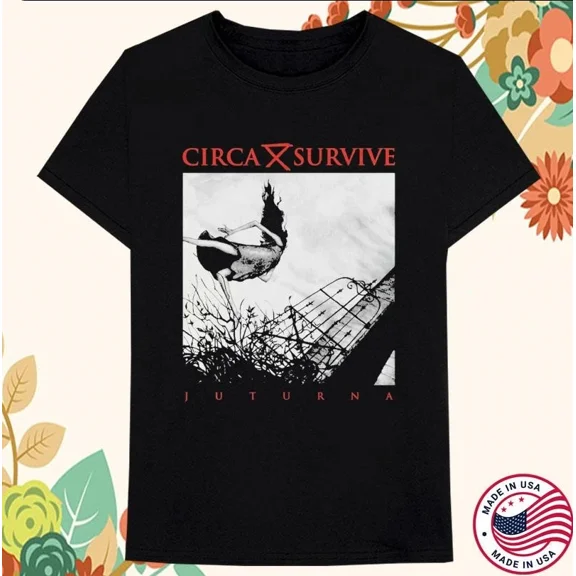 VINTAGE Circa Survive Juturna Album Cover T-shirt, size S-5XL