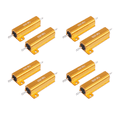 thumbnail image 1 of 8 Pcs Résistants Électroniques en Aluminium 5 % 8 Ohms 50W, 1 of 9