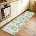 thumbnail image 3 of Sage Green Coastal Runner Rug 2x6 FT, Non Slip Hallway Carpet, Coral Starfish Nautical Compass Washable Soft Floor Carpet Throw Runner Carpet Long Rug for Entryway Kitchen Bedside Sliding Door, 3 of 9