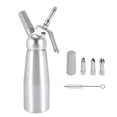 thumbnail image 2 of Professional Whipped Cream Dispenser Stainless Steel 500ML Capacity Canister Homemade Whipped Cream Maker, 2 of 5