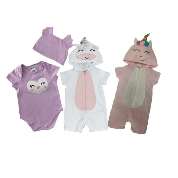 Kit 3 pañaleros Kiss, Bua, Unicornio blanco, Unicornio rosa Kiss KitD610