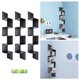 thumbnail image 1 of Yescom 3 Pack 5 Tiers Wall Mount Corner Shelf Display Shelves Organizer Gradienter Home Yescom Modern, 1 of 3