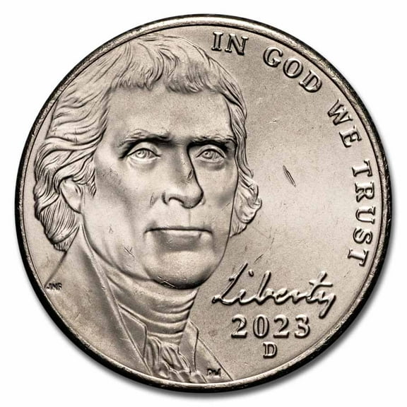 2023-D Jefferson Nickel BU