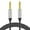 1m, variant on Drrntien 1/4 to 1/4 Audio Cable Guitar Cable Instrument Cable 6.35mm Mono Jack TS Unbalanced Patch Speaker Cable for Electric