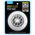 thumbnail image 3 of HomeWorks Bright 9 LED Bulb Push Light, Indoor Closet Light, 3 of 4