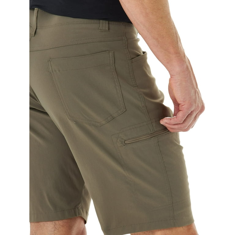 Wrangler Authentics Men's Performance Comfort Flex Cargo Short, Morel, 40 