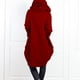 thumbnail image 5 of Chaquetas y abrigos casuales con capucha de manga larga para mujer, camiseta de manga larga, parte delantera abierta, holgados, con capucha, bolsillo, blusa lisa, abrigos, abrigos para mujer, 5 of 9