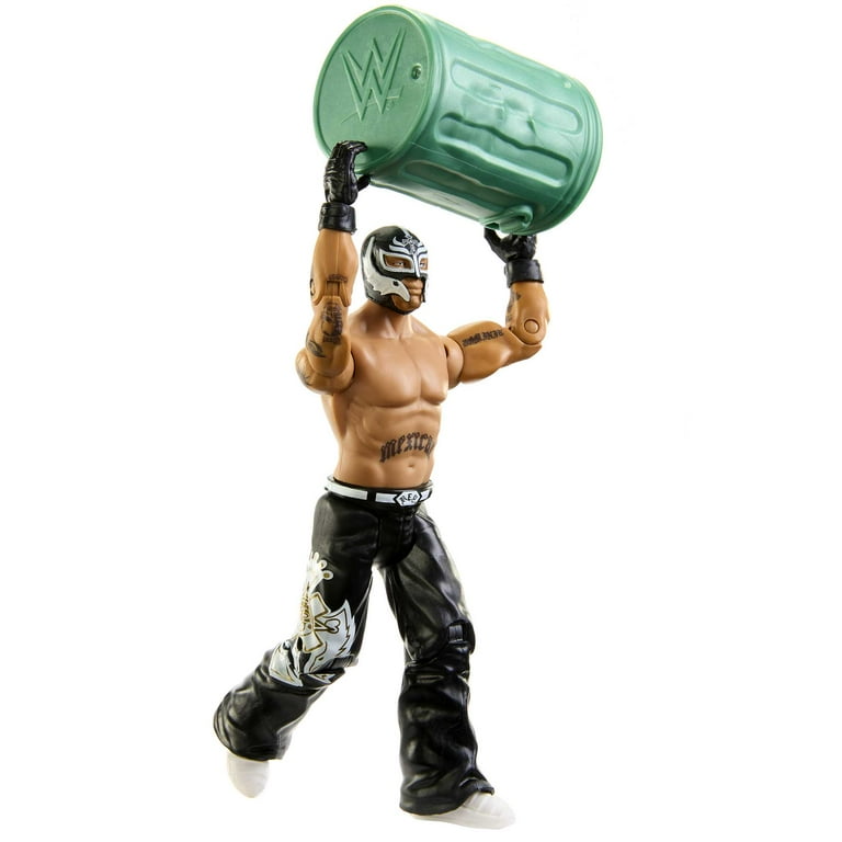 WWE Rey Mysterio Wrestler Toy Figurine with Ringside Battle