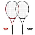 thumbnail image 3 of jinyu Red and White Tennis Racket Set for Beginners - Single or Double Play, Aluminum Alloy Frame with Nylon Strings, Includes Storage Bag, Lightweight Design (258g), 3 of 6