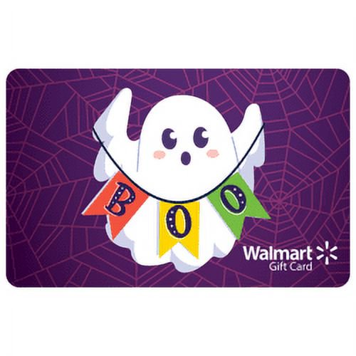 Boo Ghost Walmart eGift Card [Email Delivery]