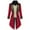 2-Red, variant on 2025 Mens Vintage Tailcoat Victorian Steampunk Jacket Gothic Renaissance Coat Cosplay Halloween Costume Tailcoat