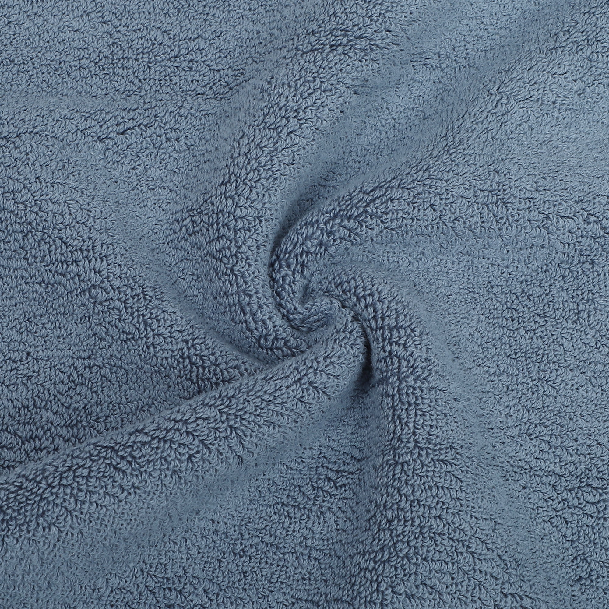 Unique Bargains 1 Pc Cotton Bath Towel Absorbent Cotton Towel 27.56"x55.12" Blue