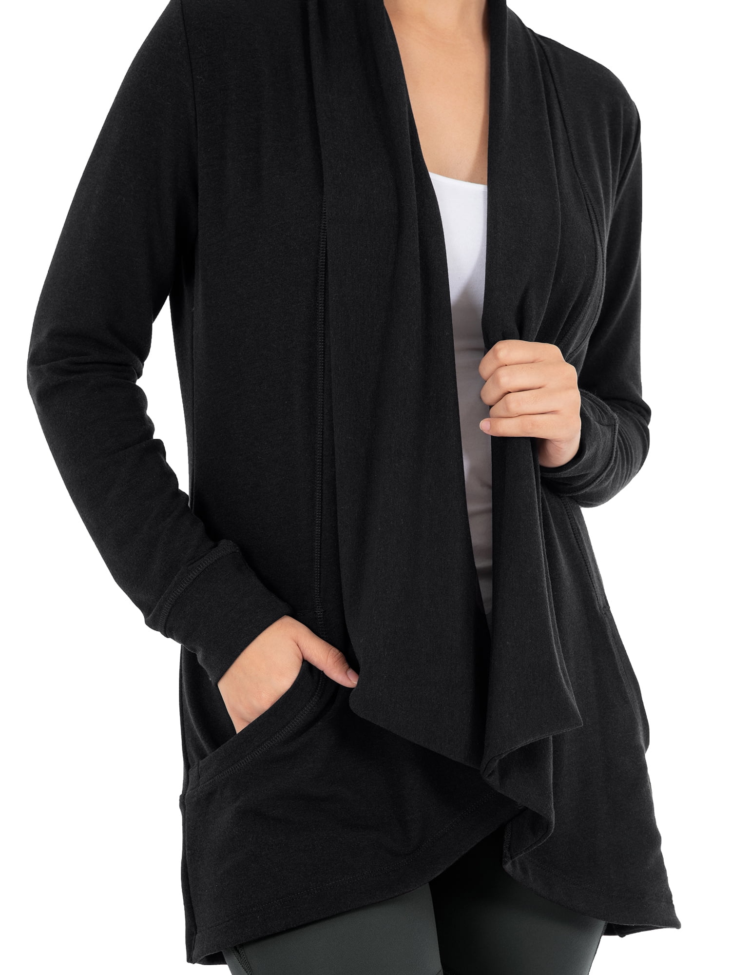 Athletic Works Women's Athleisure French Terry Cardigan