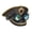 Style1, variant on Sequined Diamonds Punk Party Hat with Goggles Steampunk Military Hat