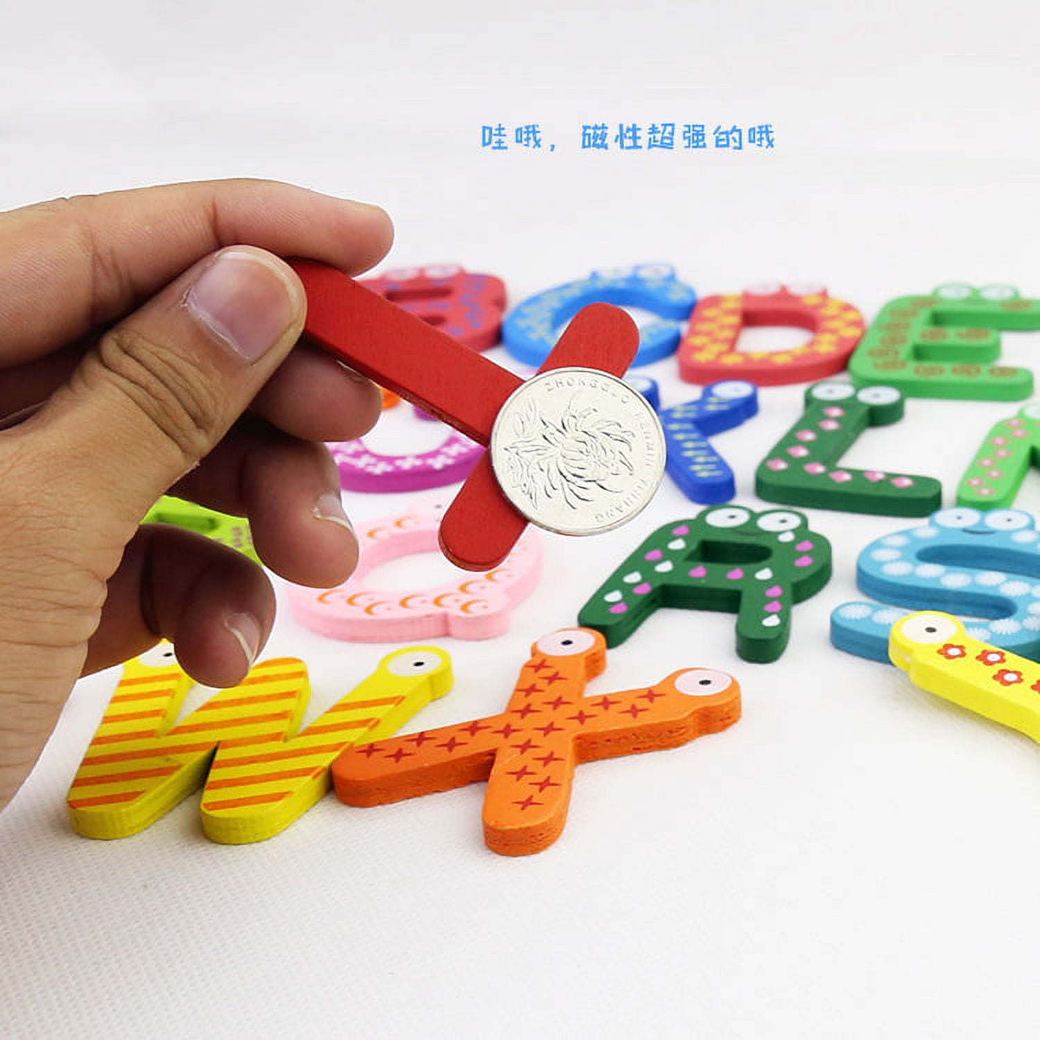 26 Pcs Alphabet Lore Baby Children Kids Montessori Educational Toys Kawaii  Wooden Letters Games Refrigerator Magnets for Girls - AliExpress