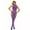 Purple, variant on Fishnet Stockings for Women Plus Size,Sexy Womens Lingerie Fishnet Open Crotch Seamless Mesh Netting Stockings Chemise Hollow Out Bodysuit Sleepwear
