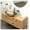Gold Tempered Glass Bathroom, variant on Tempered Glass Vessel Sink, Boat Shape Bathroom Sink with Drain - Above Counter Vanity Sink for Modern Bathroom, 21.5x13.75x6.25 inch