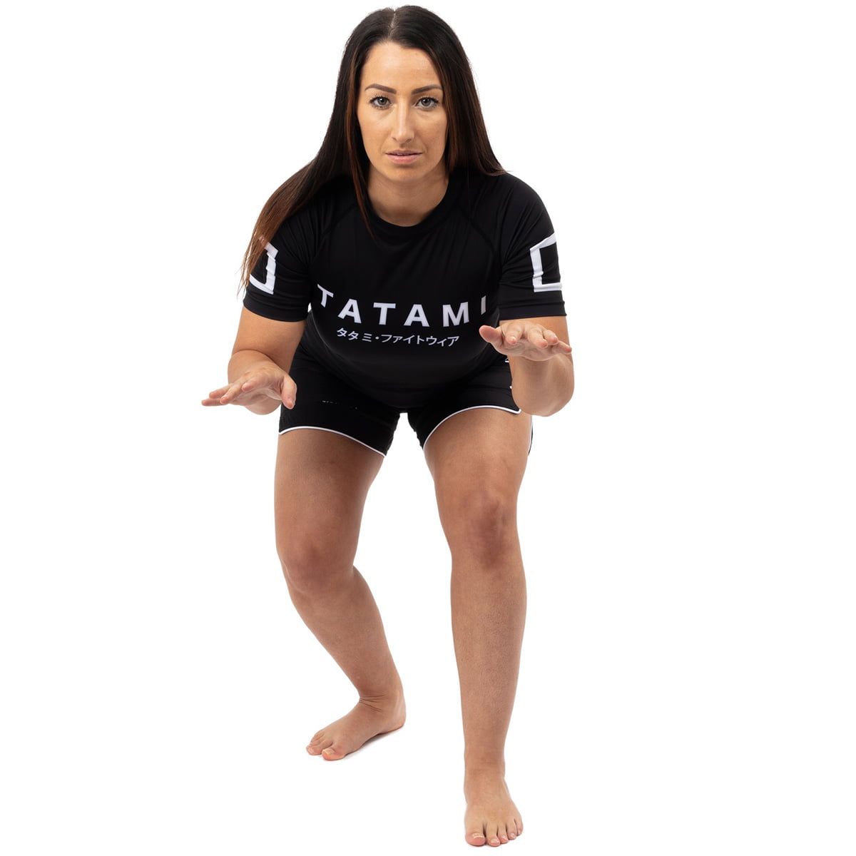Tatami Fightwear Ladies Katakana Short Sleeve Rash Guard 