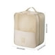 thumbnail image 3 of Bolsa Organizadora para Zapatos de Viaje, Impermeable, de 3 Capas, con Capacidad para 3 Pares de Zapatos, Almacenamiento Compacto para Viajes, Camping y Uso Diario, En Beige, Gris, Azul Claro y Azul, 3 of 7