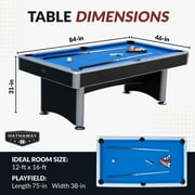 Hathaway Maverick II 7 ft. Pool Table with Table Tennis Top