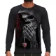 thumbnail image 1 of Playera Camiseta Deportiva De Mexican Cráneo De 3d Estampado, 1 of 3