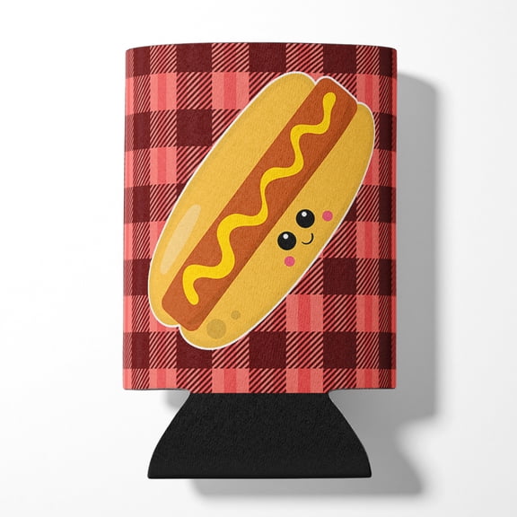 Hot Dog Face Can or Bottle Hugger