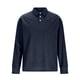 thumbnail image 4 of Ceisia Men Solid Color Casual Gift Button Half Zip Lapel Long Sleeve Casual Knit Top, 4 of 9