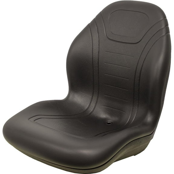 RAParts AMSS6872 129 Uni Pro Bucket Seat, Black Vinyl