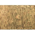 thumbnail image 1 of Ahgly Company Indoor Rectangle Abstract Brown Modern Area Rugs, 7' x 9', 1 of 4
