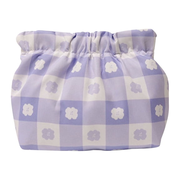 Qholemyo Shrapnel Printed Mini Storage Bag Multi Functional Key Lipstick Coin Purse Cosmetic Pouch Travel Essentials