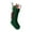 Green, variant on Personalized Christmas Stockings Personalized, 18 inches Large Cable Knitted Christmas Stockings with Names Tags, Christmas Decoration