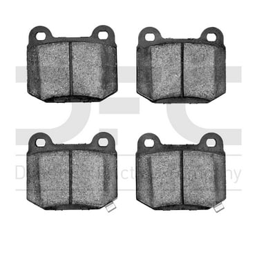 Dynamic Friction Company Active Performance Pads - Low Metallic 1115-0961-00-Rear Set