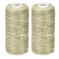 thumbnail image 1 of Unique Bargains Khaki Polyester Waxed Leather Sewing Thread, 55 Yards, 2 Pack, 1 of 6