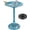 Blue, variant on SPECSTAR Bird Bath, Polyresin Antique Outdoor Bronze Garden Birdbath and Solar Powered Round Pond Fountain Combo Set