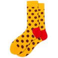 thumbnail image 2 of Babysbule Mens Socks Clearance Women Dot Print Cotton Vintage Fashion Long Sock Comfortable Socks, 2 of 3