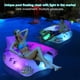 thumbnail image 3 of Flotadores Inflables FLhrweasw para piscina LED que Cambian Color, 3 of 9